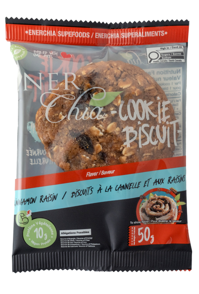 Cinnamon Date Raisin Protein Cookie