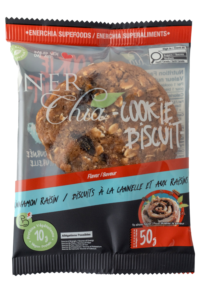 Cinnamon Date Raisin Protein Cookie