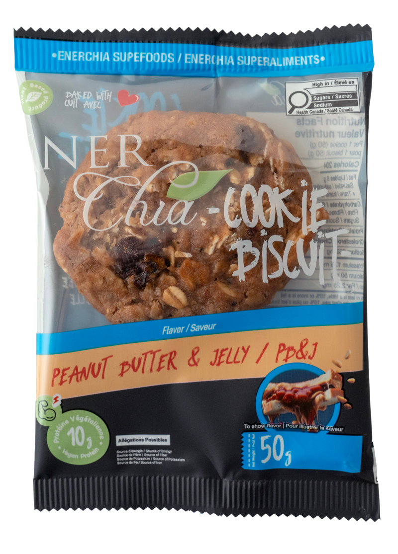 Peanut Butter Jelly Protein Cookie